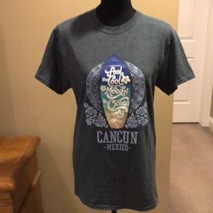 Tropical Relax Cancun Mexico Graphic Tee